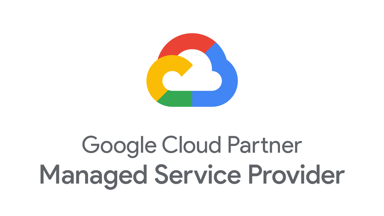 Google Cloud Managed Service Provider badge