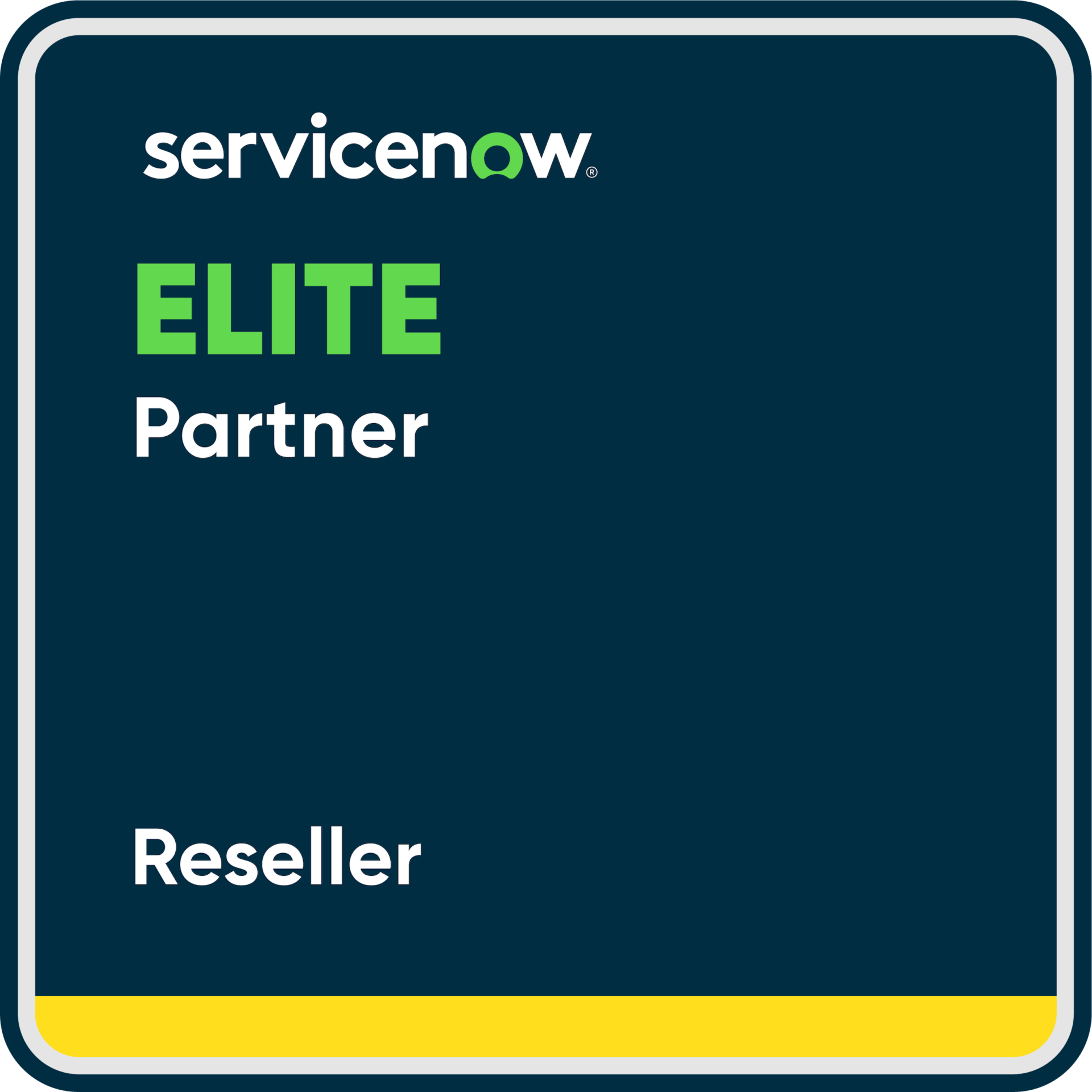 ServiceNow - Elite Partner - Reseller