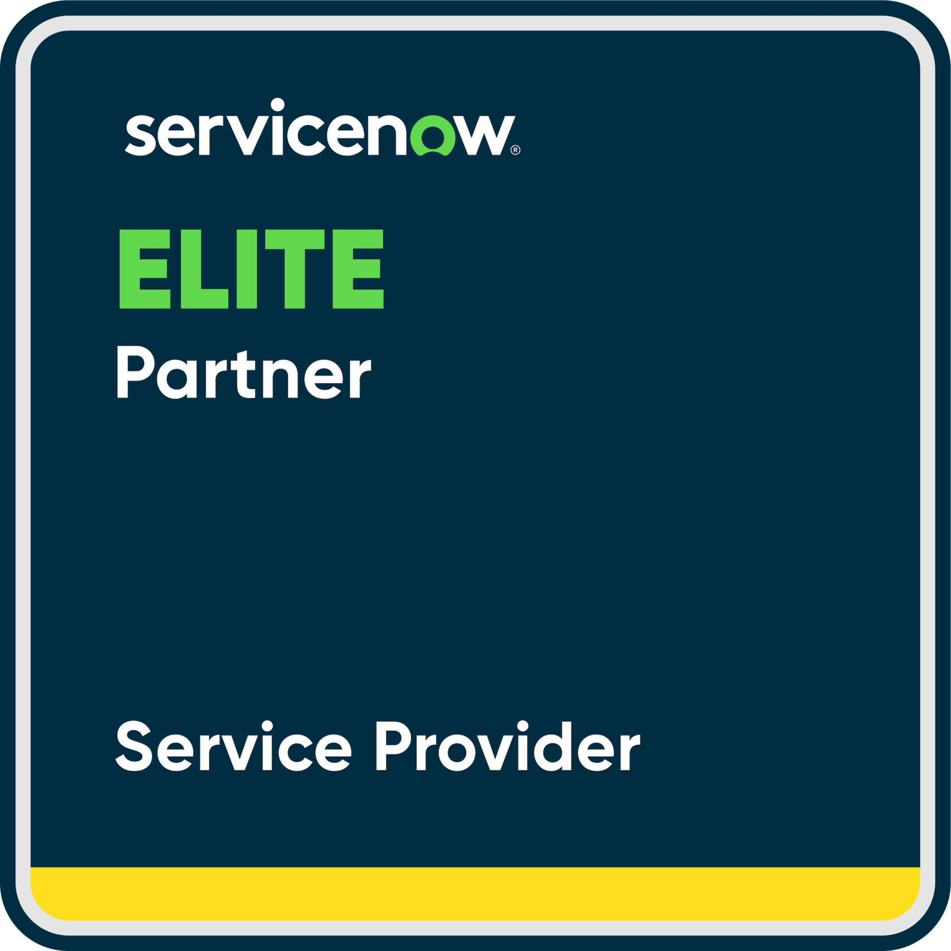 ServiceNow - Elite Partner - Service Provider