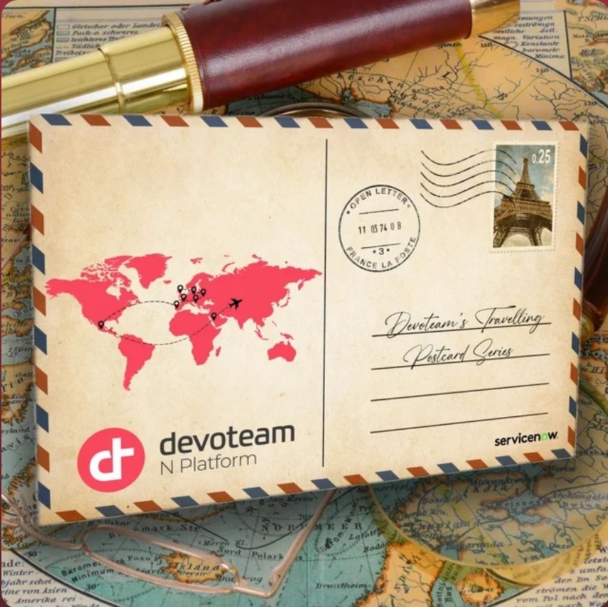 Devoteam’s Travelling Postcard Series