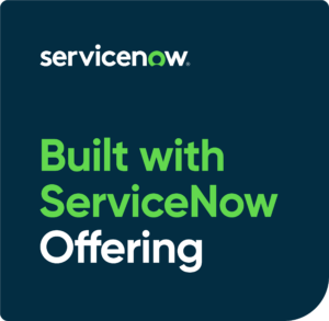 Construido con la oferta de ServiceNow