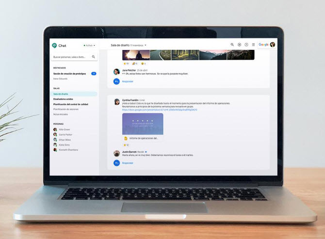 Google chat reemplaza Hangouts