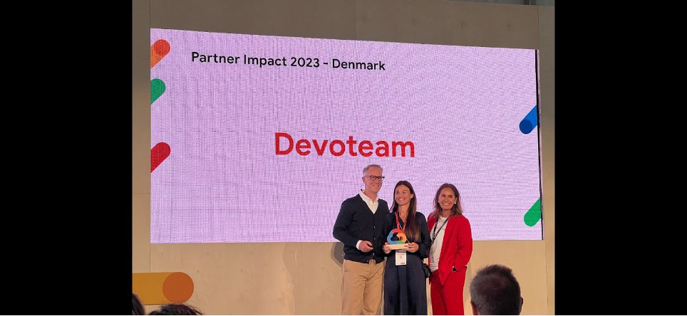 Devoteam Danmark udnævnt som Google Cloud Impact Partner 2023