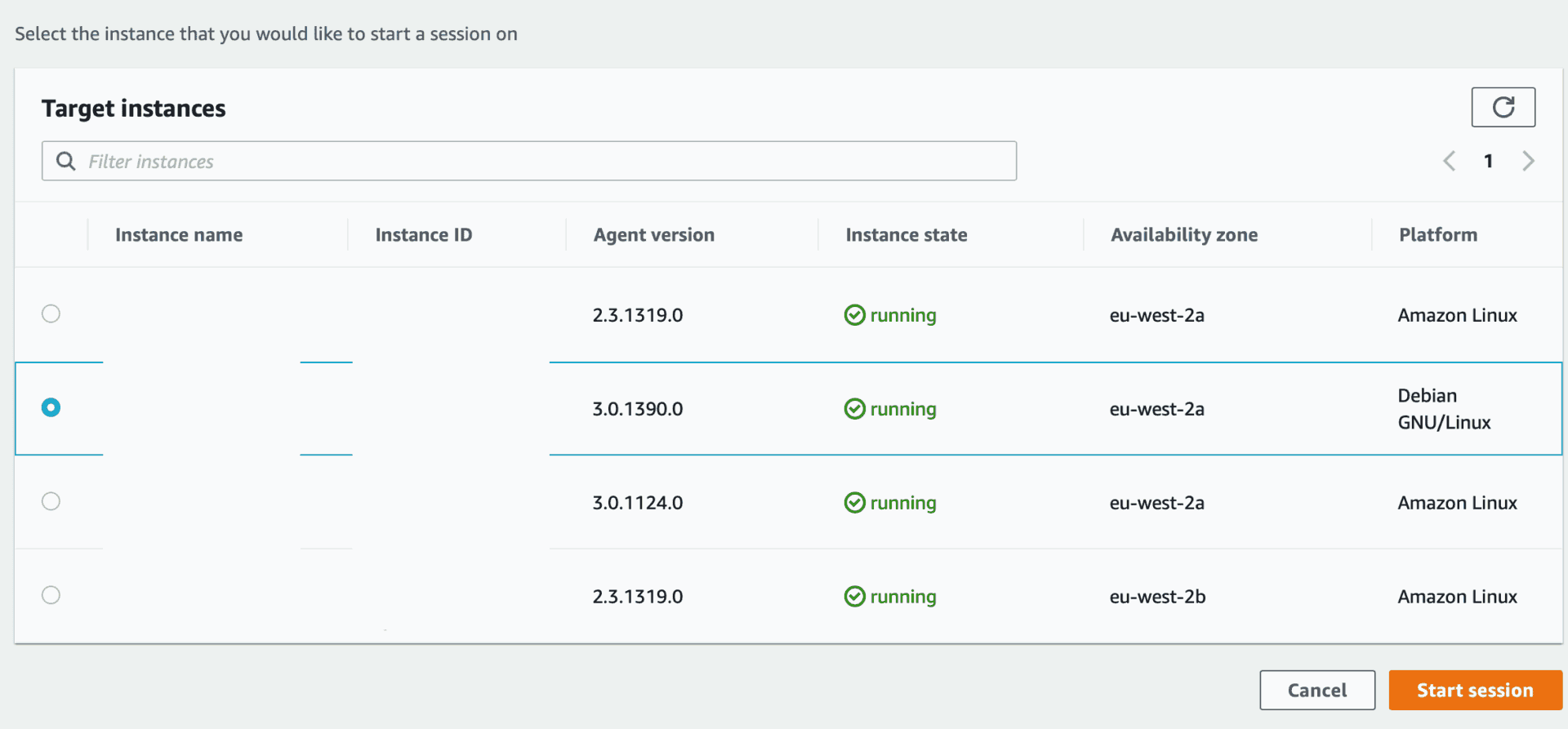 target instances aws systems manager to improve security in AWS