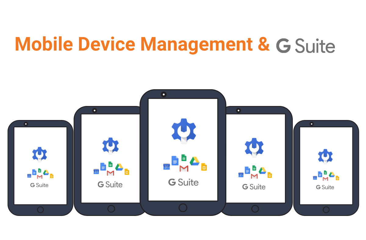 How do you manage devices with Mobile Device Management in G Suite?