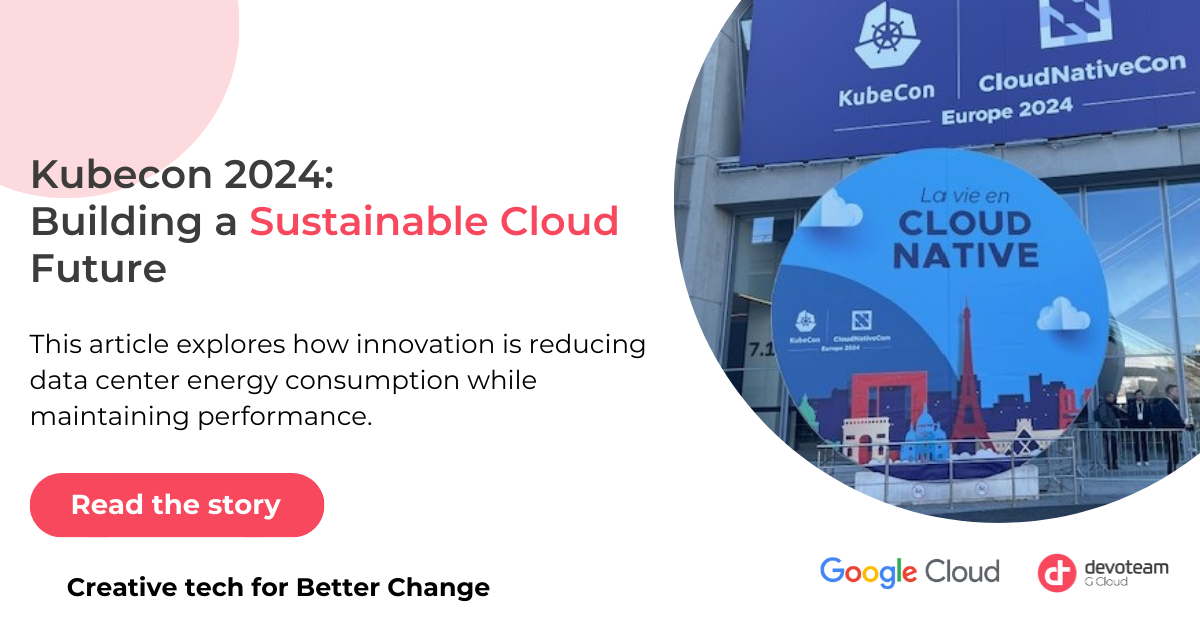 Kubecon 2024: Building a Sustainable Cloud Future