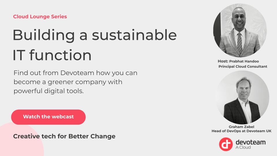 Episode 2: Sustainable IT – Guest: Graham Zabel, Head of DevOps at Devoteam