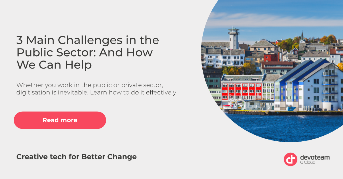 3 Main Challenges in the Public Sector: And How We Can Help