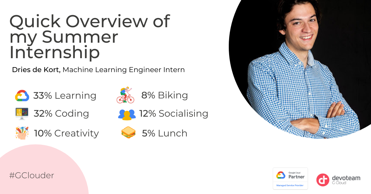 A Summer Internship about Machine Learning with the G Clouders team? It’s a yes for me!