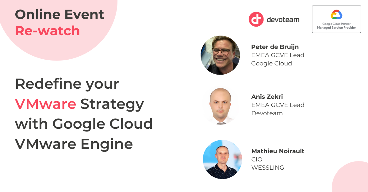 Redefine your VMware Strategy with Google Cloud