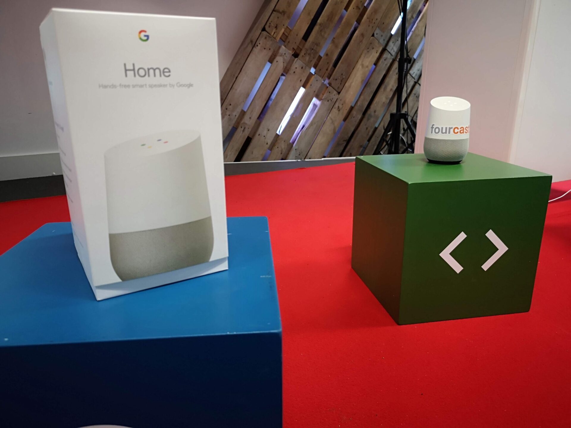 Google Home voice chatbot