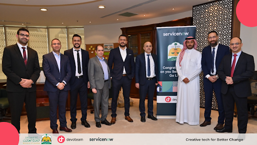 The Ministry of Justice in KSA and Devoteam celebrate a successful ServiceNow go live