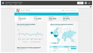 Make your data work for you with Data Studio