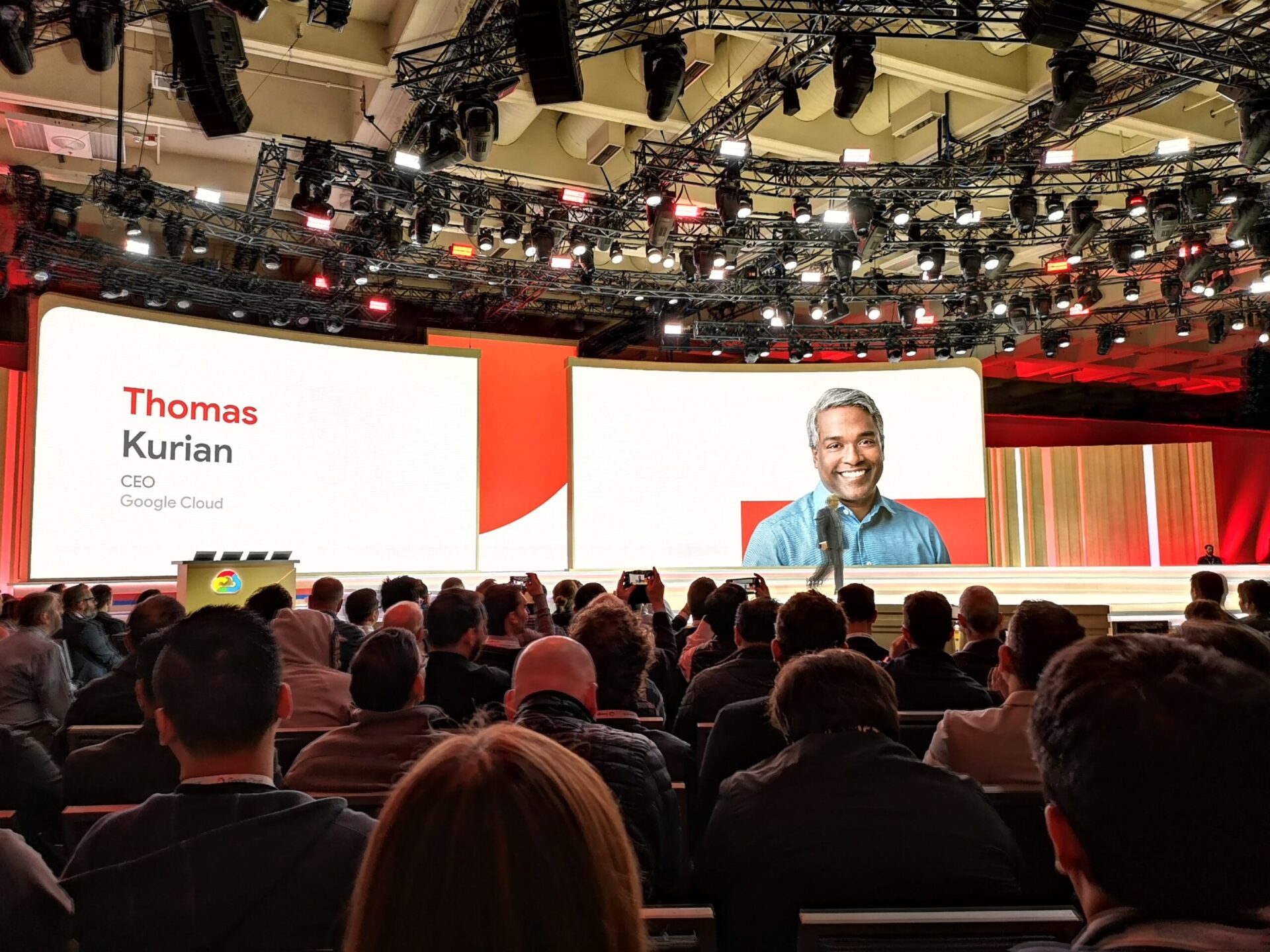 Thomas Kurian Next19