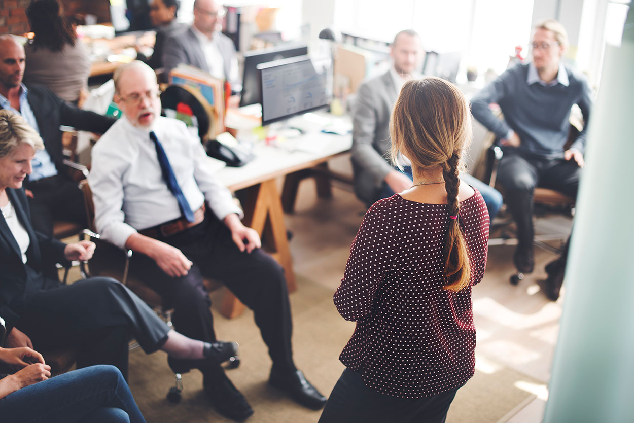 Training as part of the onboarding program for the unified workforce after a company merger