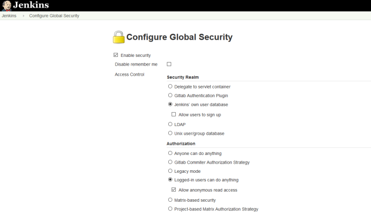 jenkins security global